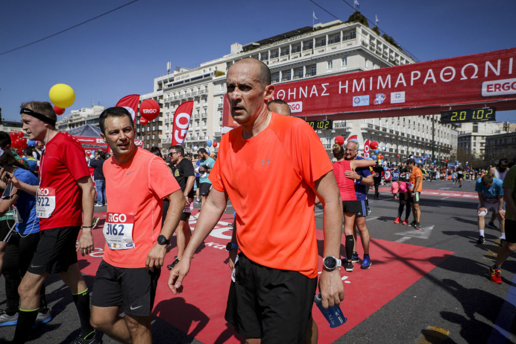 Στον ημιμαραθώνιο ο Παναγιώτης Αγγελόπουλος! (pics)