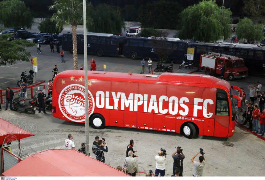 Η άφιξη του Ολυμπιακού μέσα από την κάμερα του Thrylos24.gr (vid)