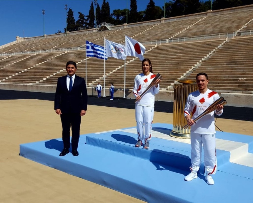 Αυγενάκης: «Η Ολυμπιακή Φλόγα ταξιδεύει για την Ιαπωνία» (pic)