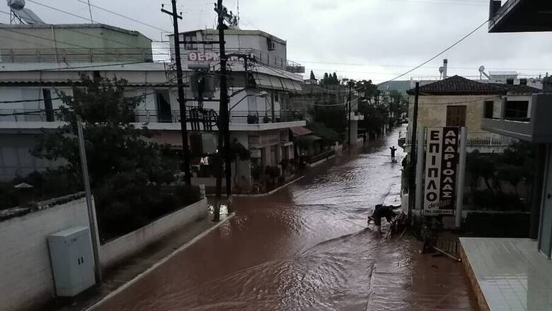 Δύο νεκροί από πλημμύρες στην Εύβοια – Δραματικές εκκλήσεις για βοήθεια! (vid)