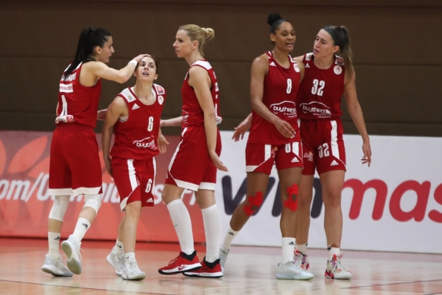 Olympiakos Mpasket Gynaikwn Stoys Omiloys Toy Eurocup Th Nea Xronia