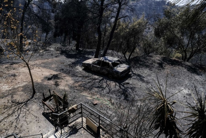 Φωτιές – Θλιβερό ρεκόρ καταστροφών σε όλη την Ελλάδα με 950.000 στρέμματα καμένα