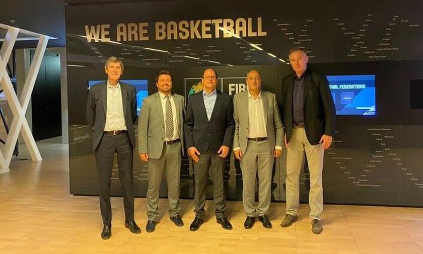Στην έδρα της FIBA ο Πρόεδρος της ΕΟΚ, Βαγγέλης Λιόλιος!