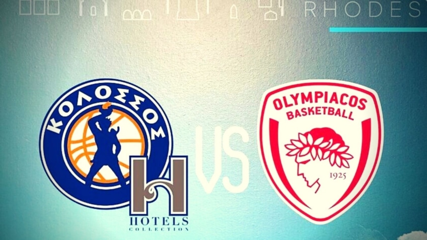 Live Streaming: Κολοσσός Ρόδου – Ολυμπιακός (19:00)