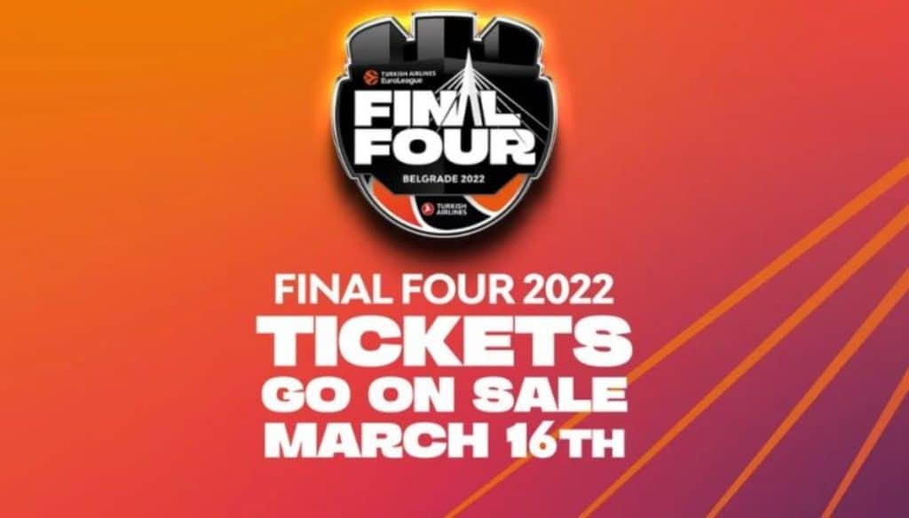 Euroleague: Στις 16 Μαρτίου τα εισιτήρια για το Final 4