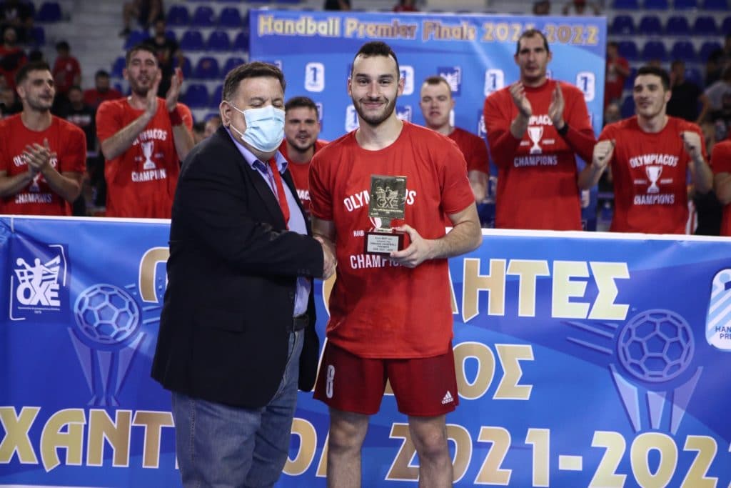 Handball Premier: Οι κορυφαίοι της σεζόν 2021-22 – Φουλ… του «ερυθρόλευκου»!