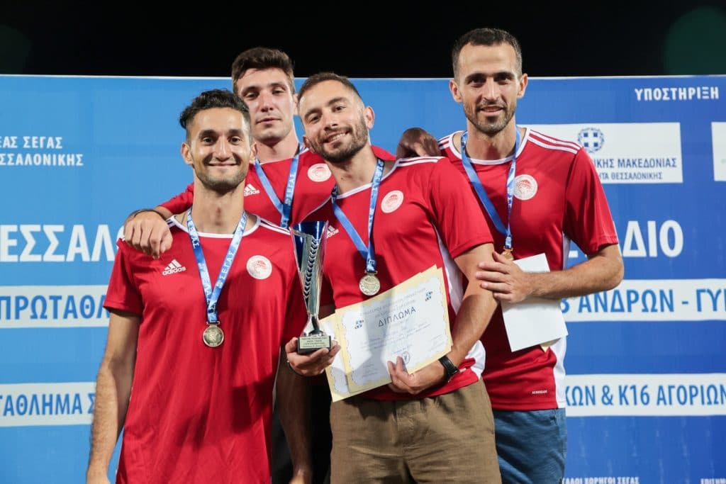 Ολυμπιακός: Πρωταθλητές Νάκος και Θανόπουλος, χρυσό μετάλλιο στη σκυταλοδρομία!