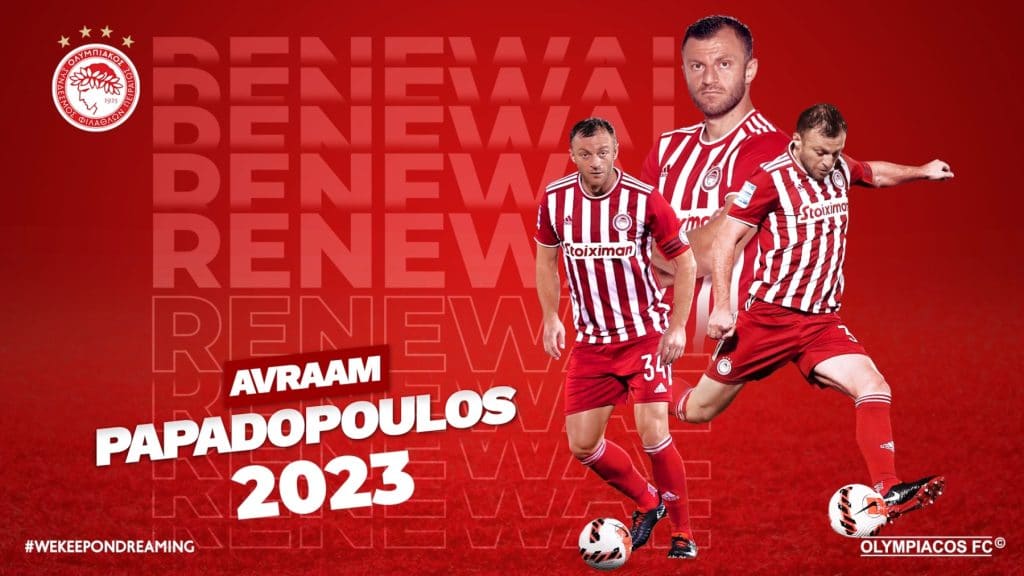 Επίσημο: «Ερυθρόλευκος» για ακόμη μια σεζόν ο Αβραάμ Παπαδόπουλος!