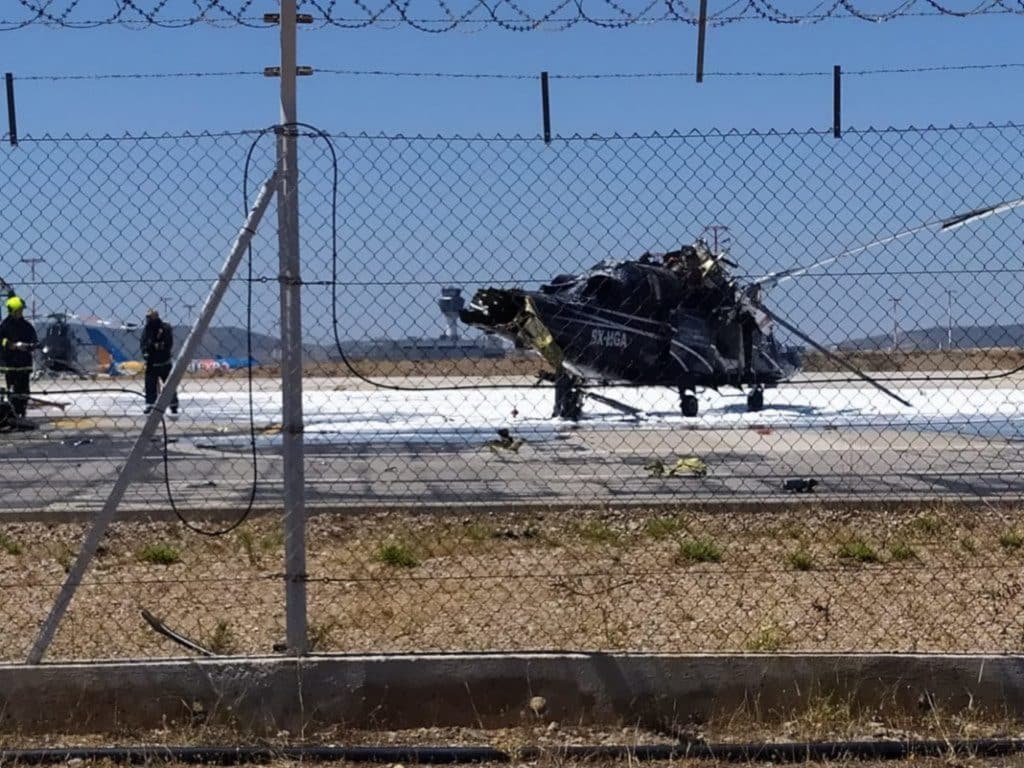 Επικαιρότητα: «Άρπαξε»… ελικόπτερο στο αεροδρόμιο «Ελ. Βενιζέλος» (vid)