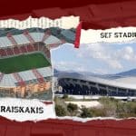 «Βρέχει γήπεδα» και στον Ολυμπιακό φόρτωσαν… ομπρέλα!