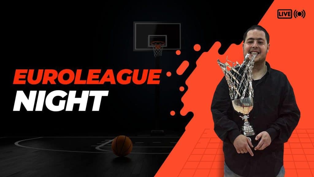 «Euroleague Night…» Live εκπομπή με Αναστάση Κατσαβό και Στέφανο Τάτσιο πριν την Βαλένθια!