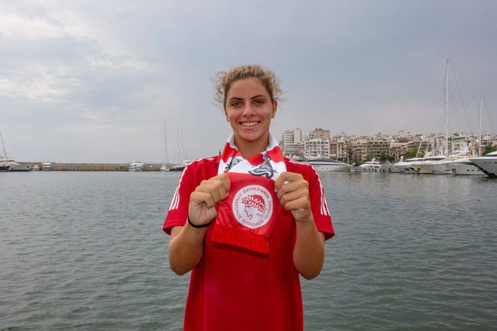 Στεφανία Σάντα: «Είμαι πολύ ευχαριστημένη με τη δουλειά που γίνεται στον Ολυμπιακό»