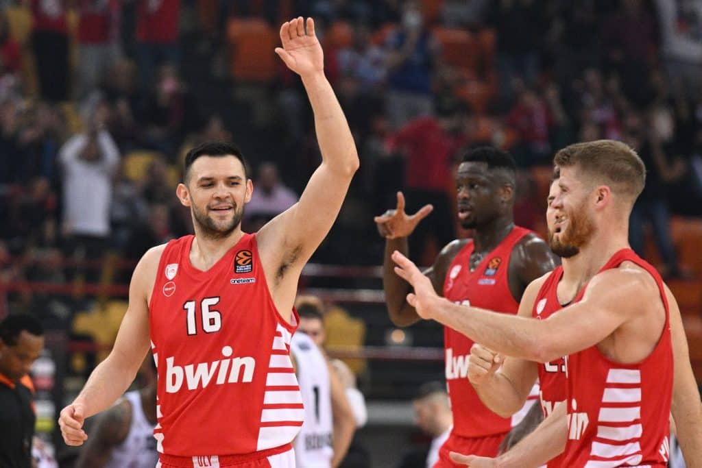 Euroleague Βαθμολογία: Στο 8-4 ο Ολυμπιακός, σε τροχιά «4άδας» και πάλι!