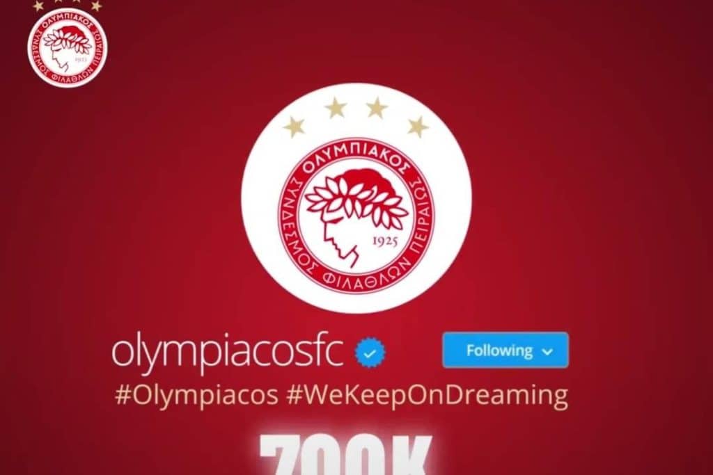 Ολυμπιακός: ΠΡΩΤΑΘΛΗΤΗΣ και στο… Instagram – Ξεπέρασε τους 700.000 ακόλουθους! (vid)