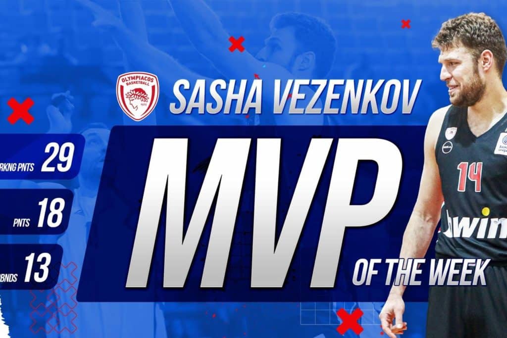 ΕΣΑΚΕ: Double με double double για τον Σάσα Βεζένκοφ!
