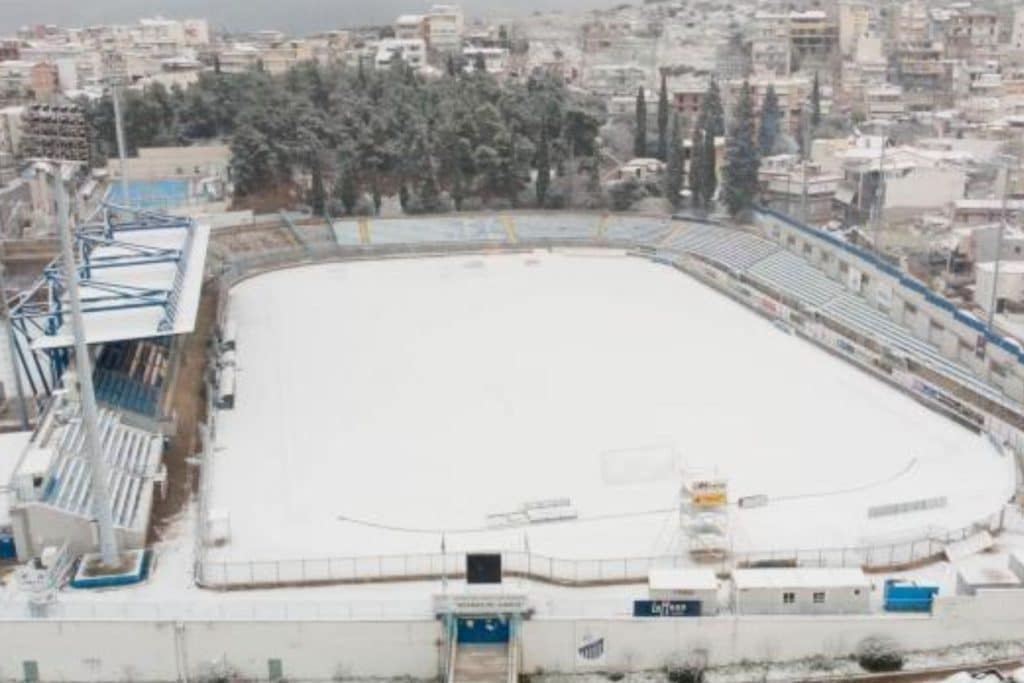 Κύπελλο Ελλάδος: Αναβολή στο Λαμία – ΠΑΟΚ λόγω χιονιού
