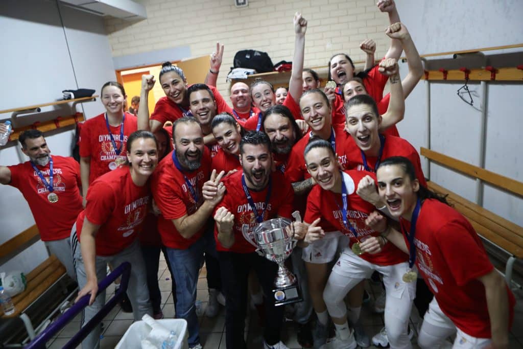 EuroLeague Women: Τα συγχαρητήρια στον Ολυμπιακό για το 7ο πρωτάθλημα (pic)