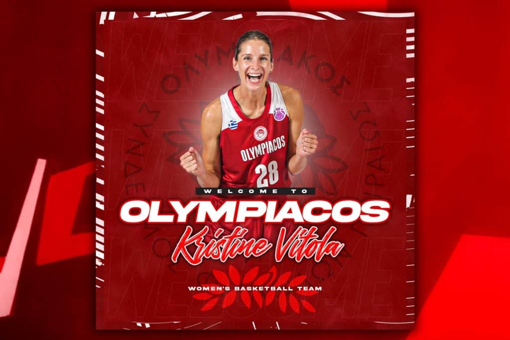Επίσημο: Ξανά στον Ολυμπιακό η Κριστίν Βίτολα!
