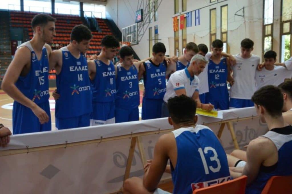 Live-streaming: Ελλάδα – Ιταλία 19:00 (Ευρωμπάσκετ U18)