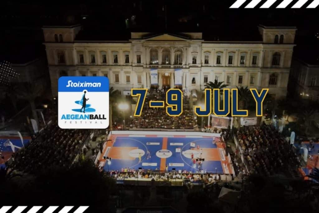 Έτοιμοι για το πρώτο «τζάμπολ» του Stoiximan AegeanBall Festival 2023