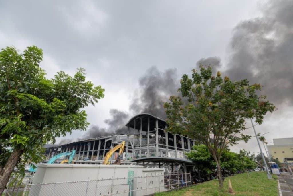 Έξι νεκροί και τουλάχιστον 100 τραυματίες από πυρκαγιά σε εργοστάσιο στην Ταϊβάν