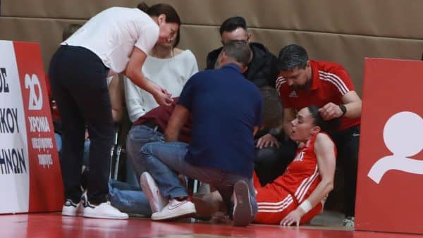 Aggeliki Nikolopoulou's injury